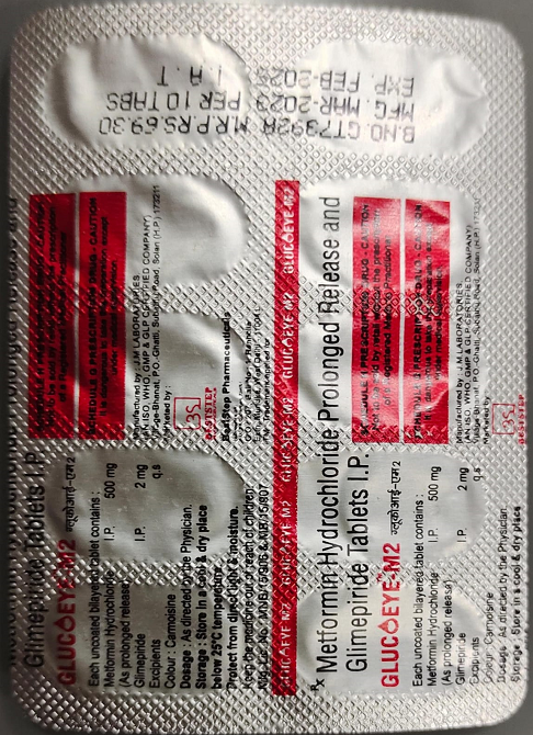 glucoeye m2 tablet